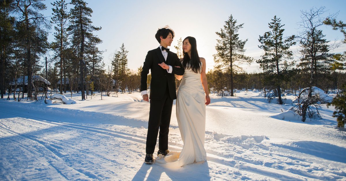 Зимняя свадьба