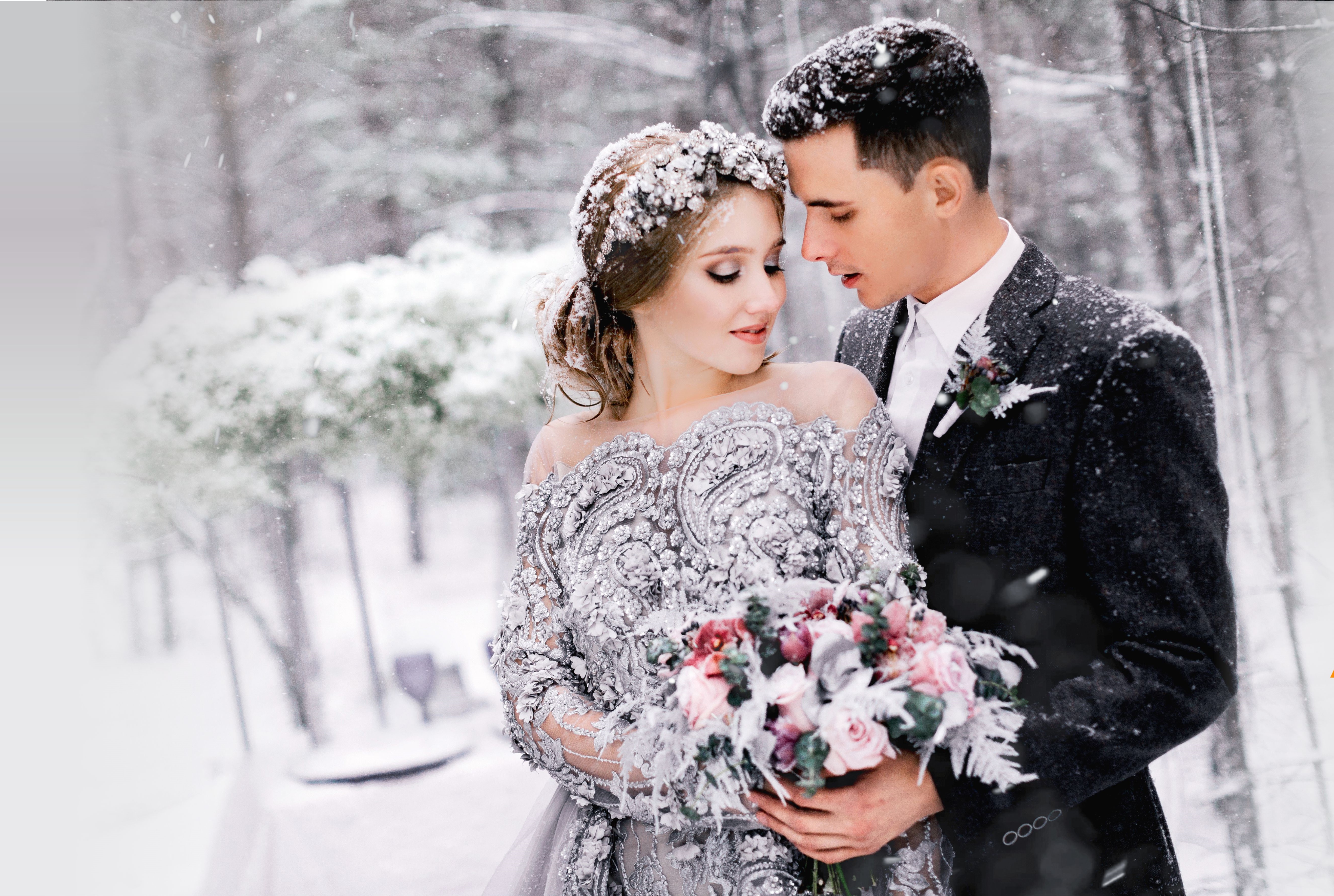 Зимняя свадьба