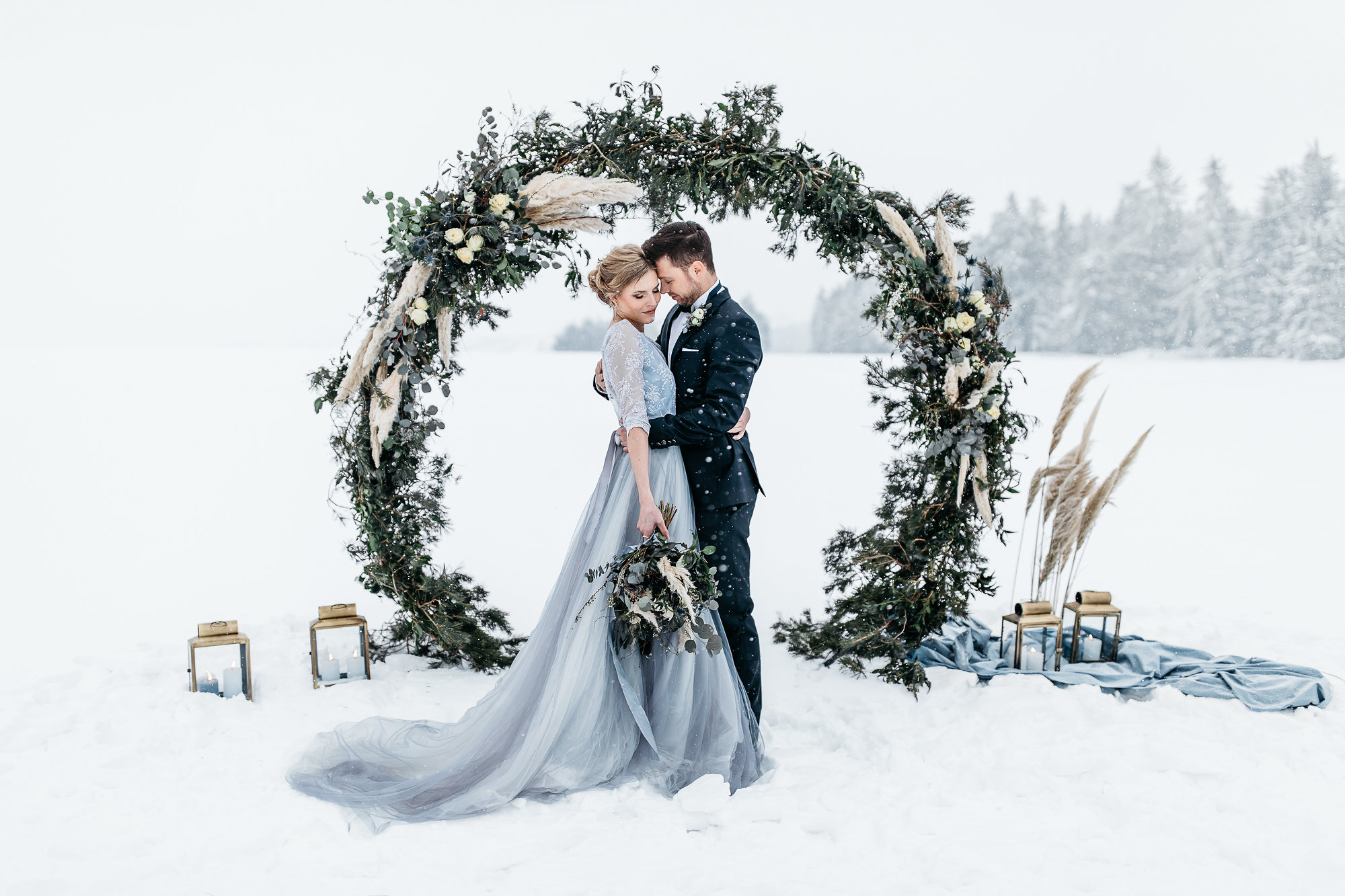 Зимняя свадьба